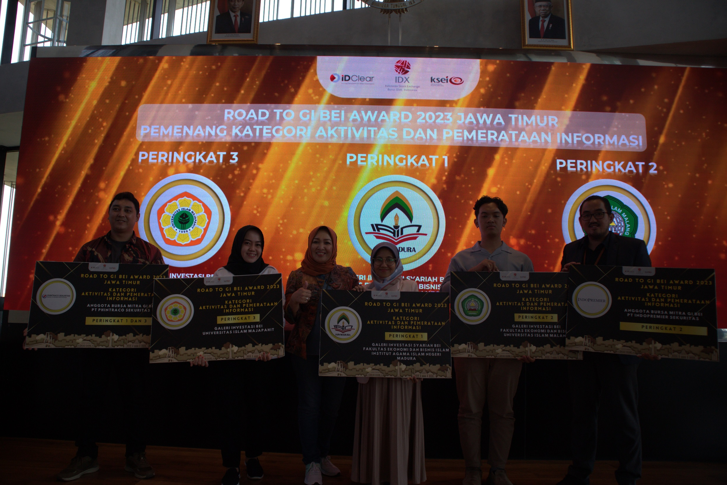 GIS BEI IAIN MADURA MENDAPAT PENGHARGAAN GI BEI AWARD 2023